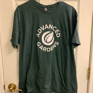 Advanced Gardens Green T Shirt Mens Size  XL